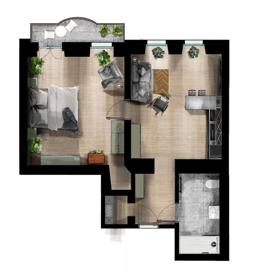 Urban Jungle Apartments Виена Екстериор снимка